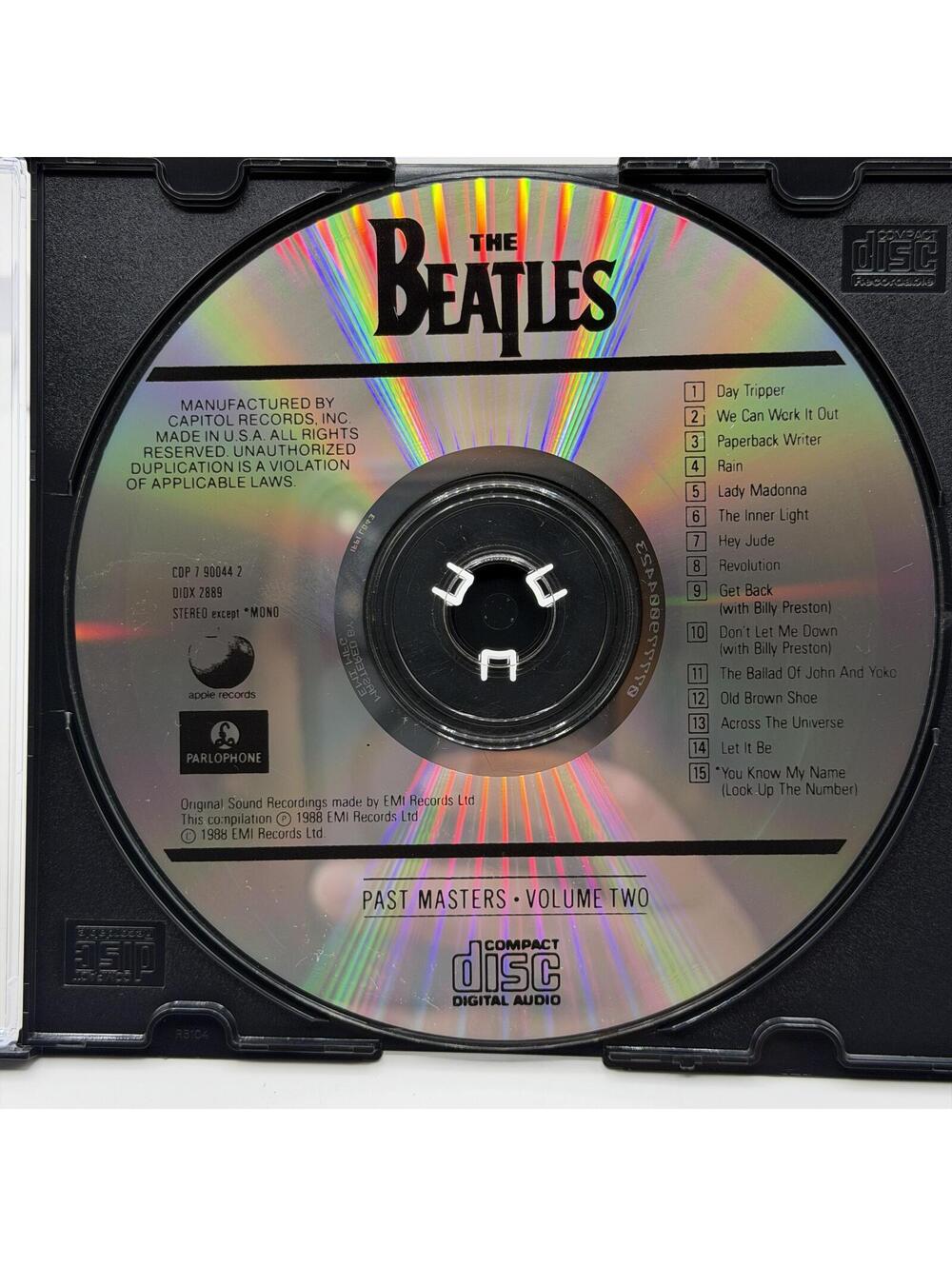 The Beatles - Past Masters Volume Two (1988) - Audio CD - Pop * Disc Only *